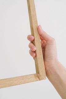 本物の木材を使っています。