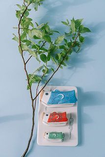 枝ものと並べて飾るとまるでこいのぼりが空を泳ぐ様。