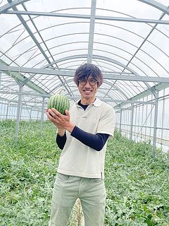 生産者の長濱さん🌱