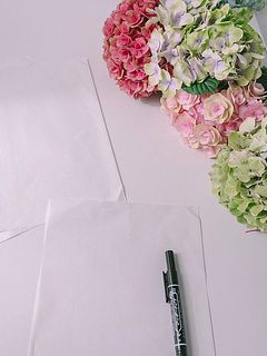 お名前や生年月日、願いごとを書きます。