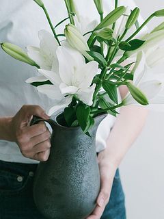 使用花器：Calore（ブラック）※別売り