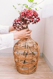 頭の大きなお花も飾れます。