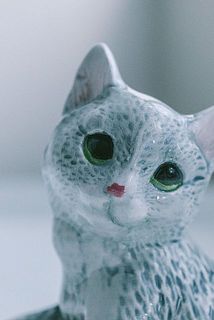 上目遣いがかわいい。
