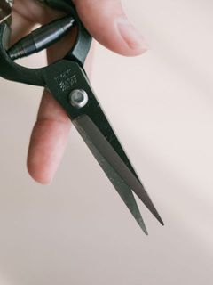 非常に美しい仕立ての刃先。