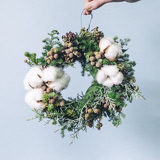 完成イメージ。お好きな形で作ってみて😉※花材は写真と異なる可能性が高いです。