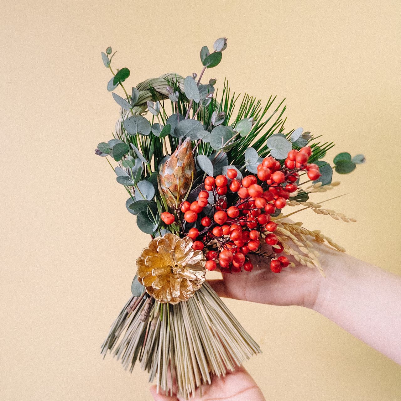 お正月のしずく型お飾りキット