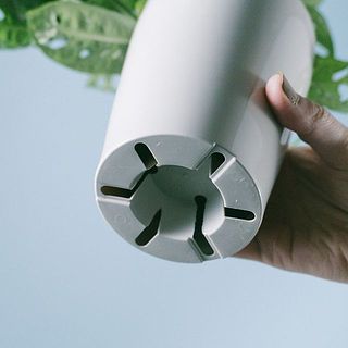 底から水が出てきます。室内で育てる場合は受け皿のご用意をおすすめします。