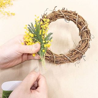 ミモザのリースキット