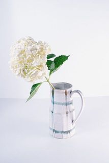 利行　花器　約31☓17☓10cm ブルーリバー.jpg 花瓶・フラワースタンド