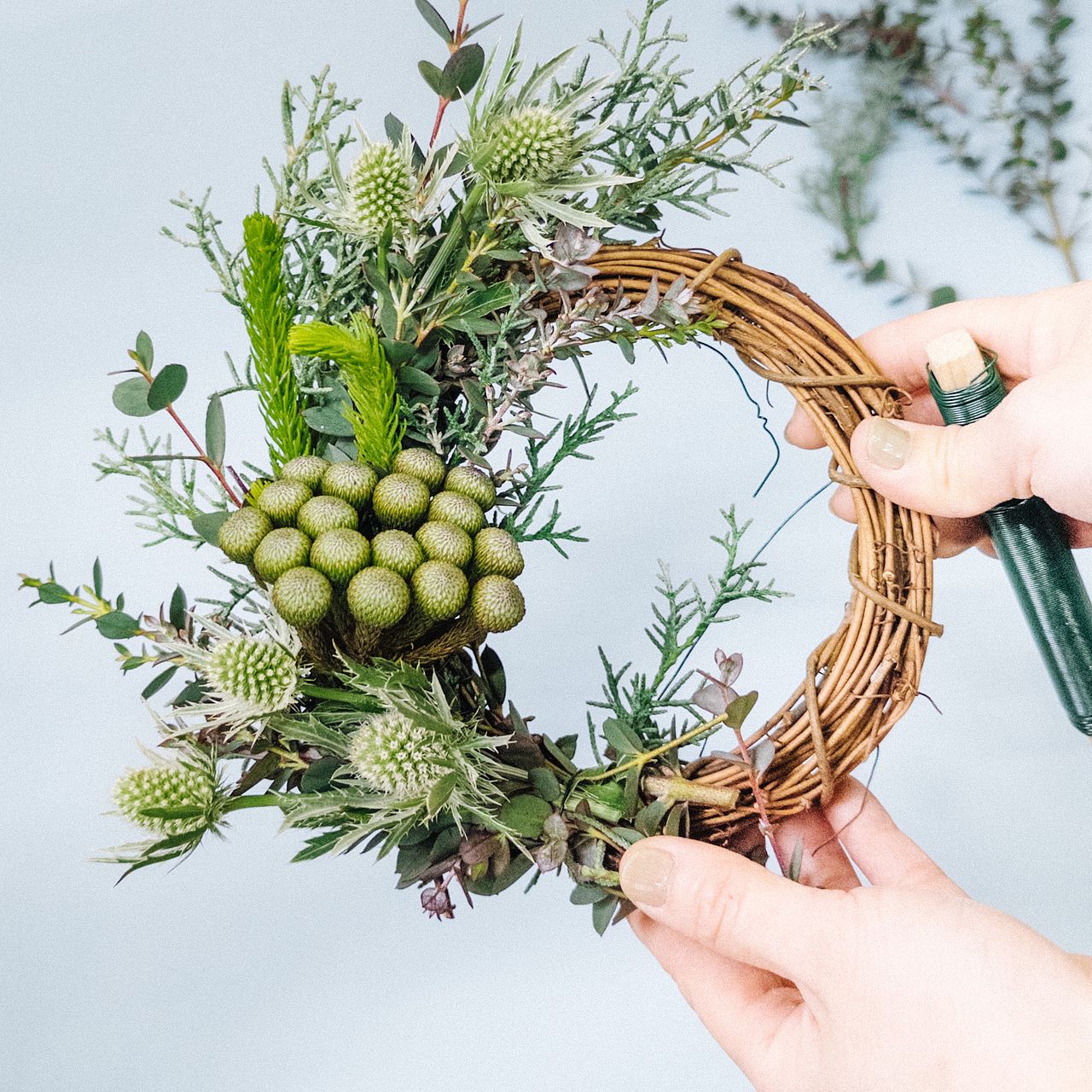 森の香りのリースキット