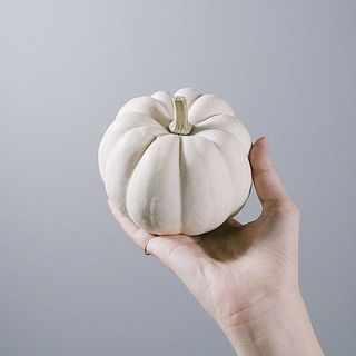 手乗りサイズのかぼちゃ付き。一緒に飾ってみて。