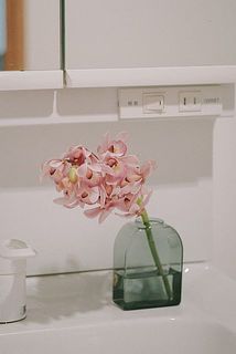 洗面所にさりげなく飾るのをぜひぜひ試してみてほしいです！一気におしゃれな空間にしてくれます。