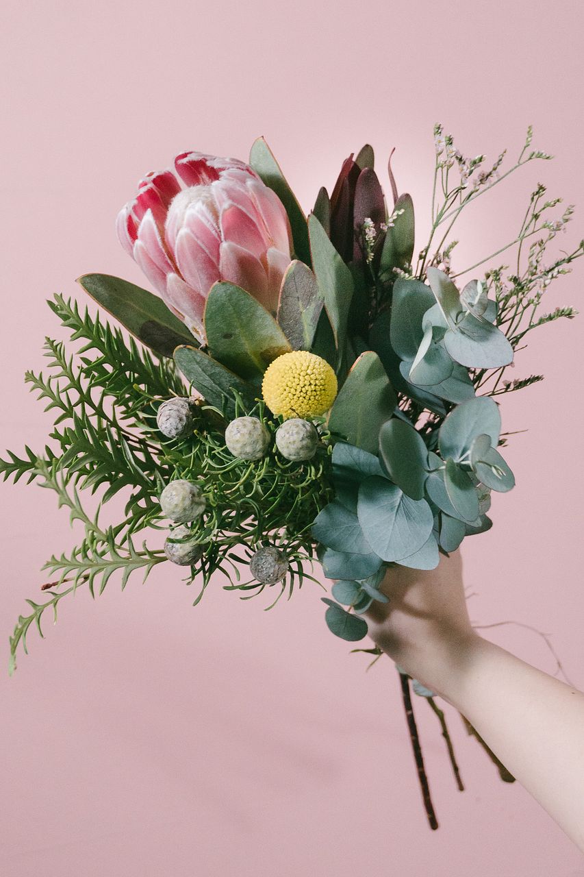 ネイティブフラワーのおまかせスワッグ