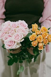 ピンク系10本、オレンジ系10本をおまかせでセレクトします🎀🍊