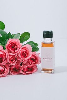 バラのシロップと香りバラのブーケをセットでお届け🌹🍸