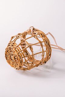 ガラスとラタン部分はそれぞれ外せます。