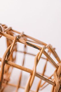 ラタンは自然な風合いをお楽しみください。