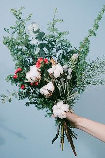 お届け例1 （実ものやネイティブフラワーの品種はおまかせとなります）