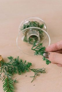 いろんなグリーンやアイテムを詰め込んでみて。