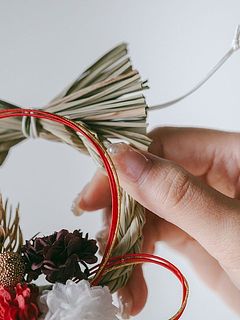 水引は赤とゴールドの2色。