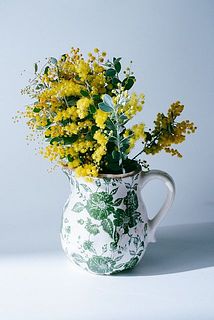 今の季節だとミモザがお似合いです。