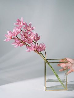 コンパクトなサイズ感ですが、様々な花器にすっと馴染みます。