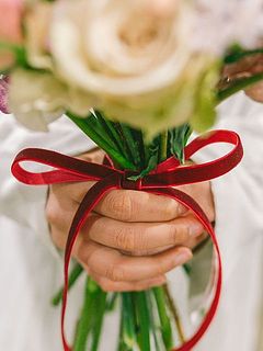 赤いリボン付き❤️