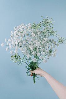 ふわふわ夏のレースフラワー