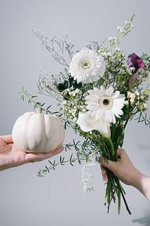 おばけカボチャとハロウィンブーケ