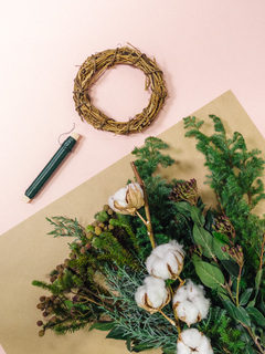 自分でつくる！クリスマスリース