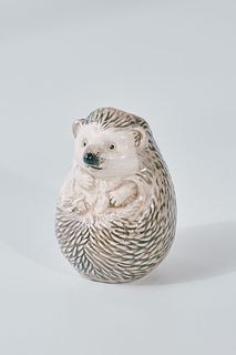 ハリネズミの一輪挿し