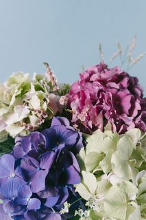 紫陽花で作るおまかせブーケ