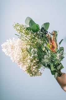ふんわりピンクのミナヅキのスワッグ