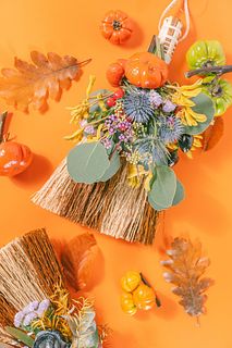 ほうきでつくる！？ハロウィンスワッグキット