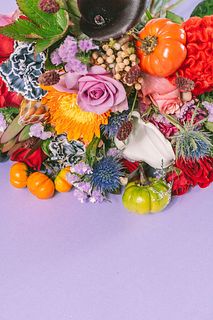 ハロウィンのおまかせブーケ
