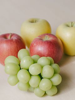 【産直】完熟りんごとシャインマスカットの食べくらべアソート（5個入）