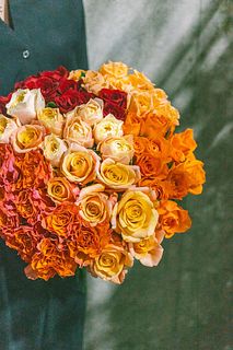 夕立紅葉ローズ