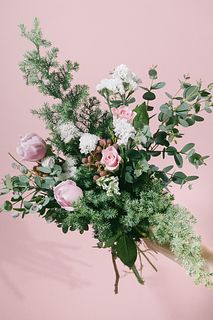 クリスマスマーケットの花束