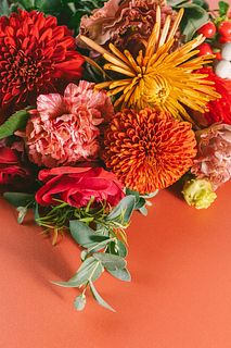 日本の伝統色「霜月」のおまかせ