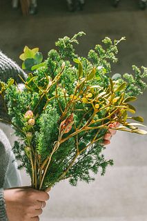 ヤドリギの贅沢ホリデースワッグ