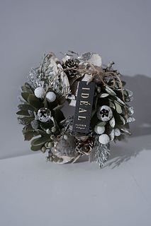 小さなナチュラルリース「グリーンスパイラル」