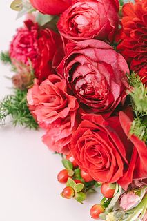 ベルベットレッドのおまかせブーケ