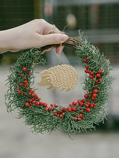 幸運を呼ぶホースシューリースキット（ハリネズミ）