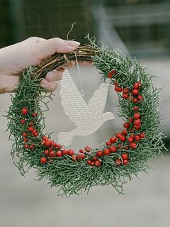 幸運を呼ぶホースシューリースキット（ハト）