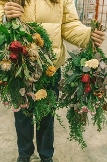 育てる贅沢ホリデースワッグ（オーナメント付き）