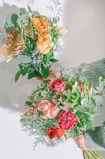 フローリストがつくるスパイラルブーケ