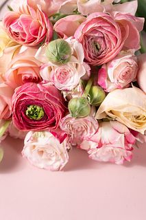 ピーチミルクのおまかせブーケ