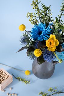 節分に飾る「青鬼のブーケ」