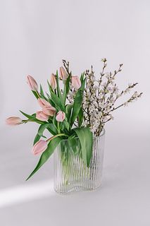 【2BUY10%OFF】桜と春色チューリップ