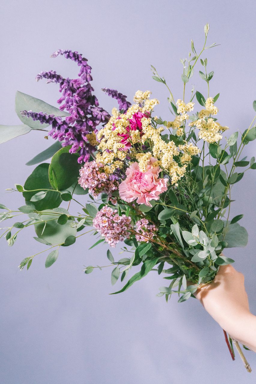 アメジストセージのくつろぎブーケ